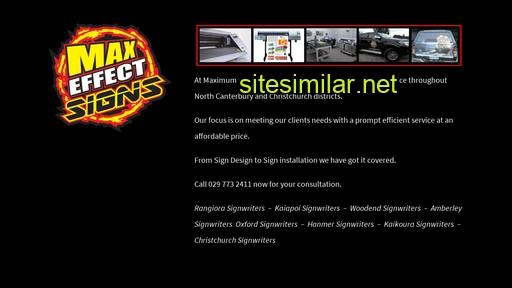 maximumeffectsigns.co.nz alternative sites