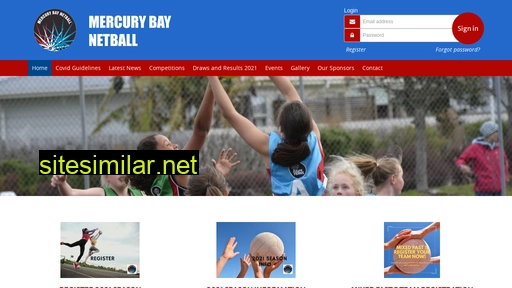 Mercurybaynetball similar sites