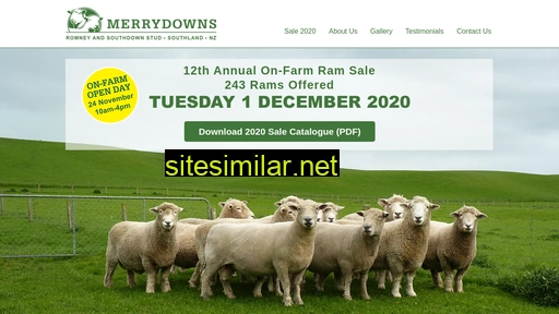merrydowns.co.nz alternative sites