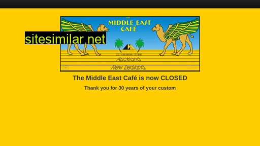 middleeastcafe.co.nz alternative sites