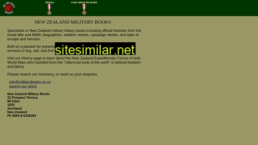 militarybooks.co.nz alternative sites