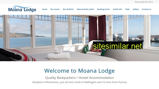 Moana-lodge-accommodation similar sites