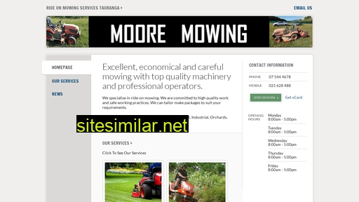 mooremowing.co.nz alternative sites