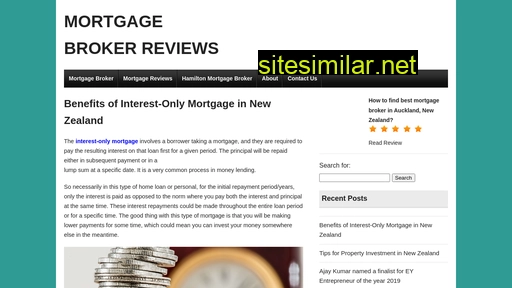 mortgagereviews.co.nz alternative sites