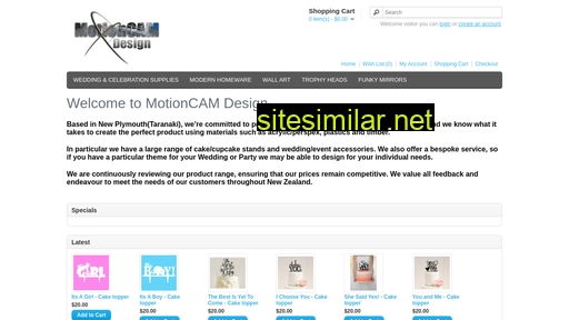 motioncamdesign.co.nz alternative sites
