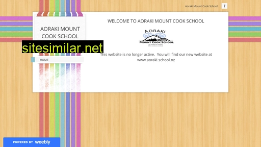 mountcook.school.nz alternative sites