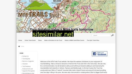 mtbtrailstrust.org.nz alternative sites