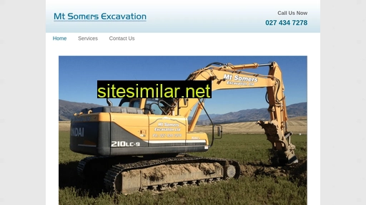 mtsomersexcavation.co.nz alternative sites