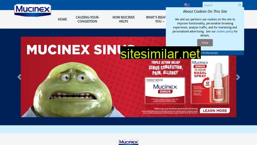 mucinex.co.nz alternative sites