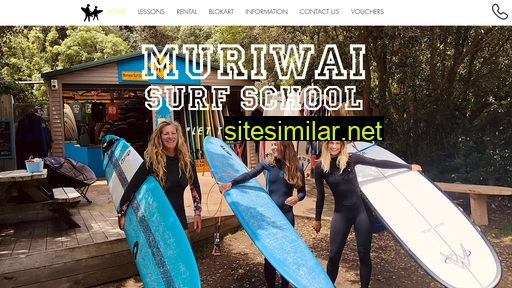 muriwaisurfschool.co.nz alternative sites