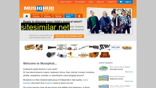 musiqhub.co.nz alternative sites
