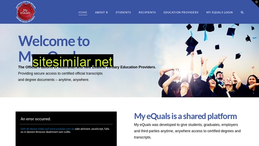 myequals.ac.nz alternative sites