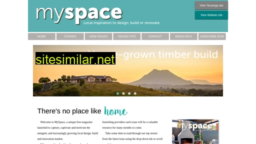 myspacemagazine.co.nz alternative sites