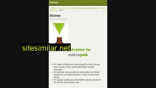 natrapak.co.nz alternative sites