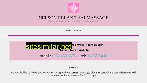 Nelsonrelaxthaimassage similar sites
