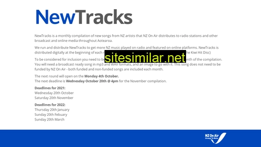 newtracks.co.nz alternative sites