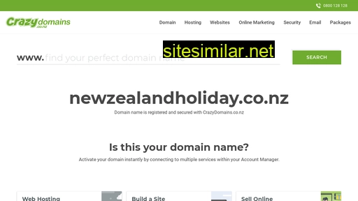 Newzealandholiday similar sites