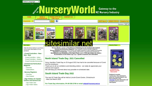 nursery.net.nz alternative sites