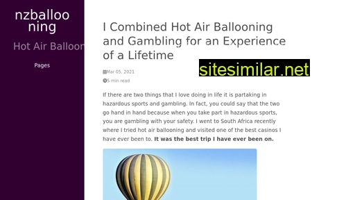 nzballooning.co.nz alternative sites