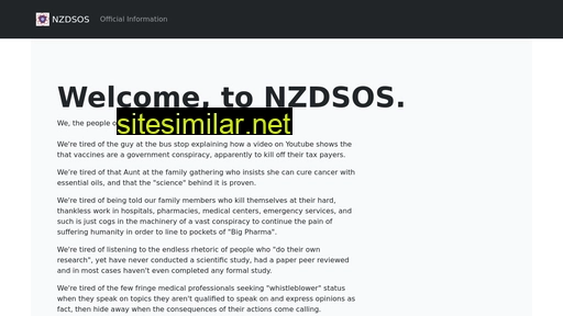 nzdsos.co.nz alternative sites