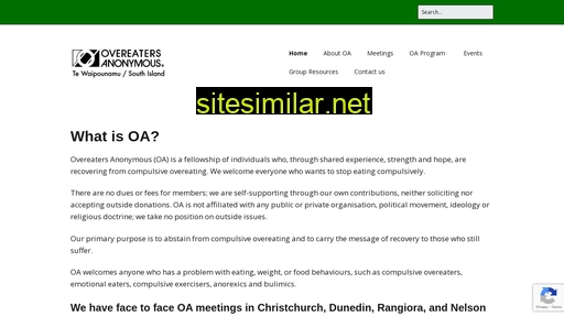 oasouthisland.nz alternative sites