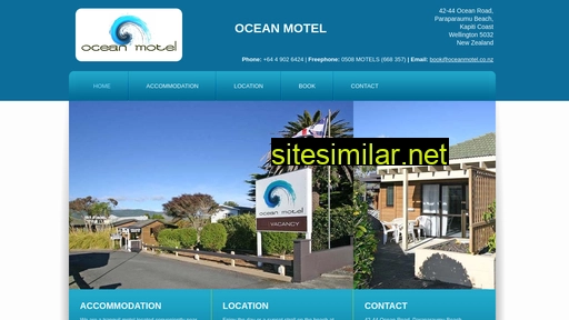oceanmotel.co.nz alternative sites