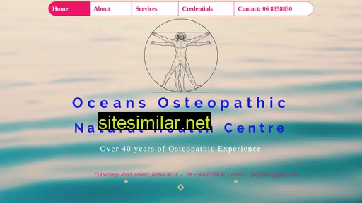 oceansosteopathic.nz alternative sites