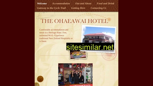 ohaeawaihotel.co.nz alternative sites