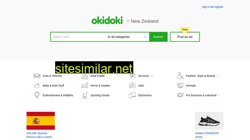 okidoki.co.nz alternative sites