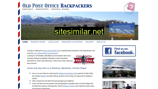 oldpobackpackers.co.nz alternative sites