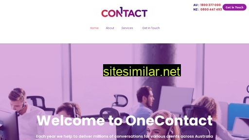 Onecontact similar sites