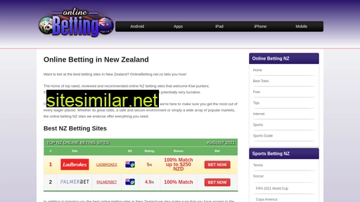 onlinebetting.net.nz alternative sites