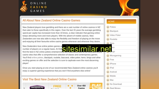 onlinecasinogames.co.nz alternative sites
