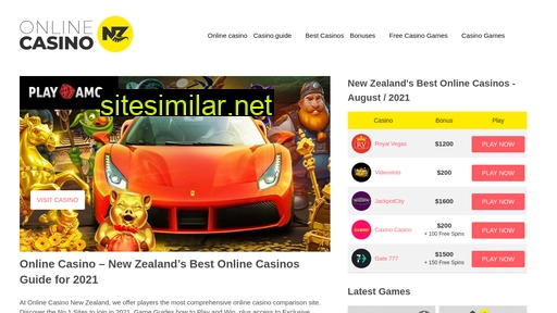 onlinecasinonewzealand.nz alternative sites