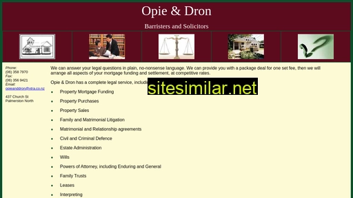opieanddron.co.nz alternative sites