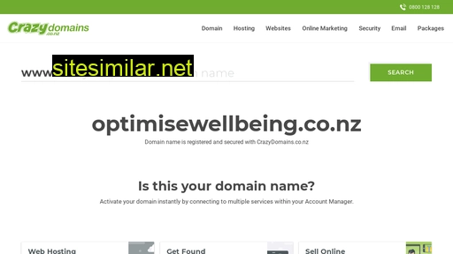 optimisewellbeing.co.nz alternative sites