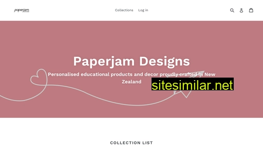 paperjamdesigns.co.nz alternative sites