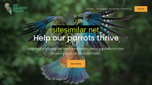 parrots.org.nz alternative sites