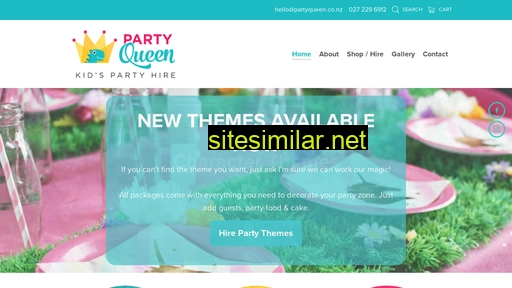partyqueen.co.nz alternative sites