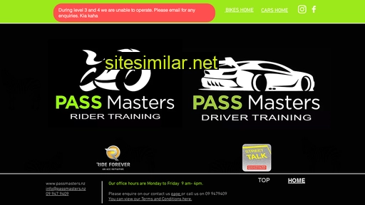 passmasters.nz alternative sites