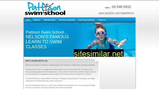 pattisonswimschool.co.nz alternative sites