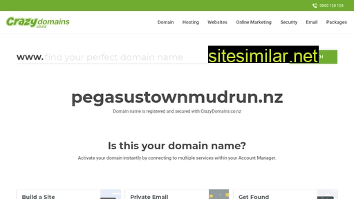 pegasustownmudrun.nz alternative sites