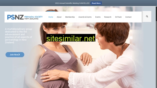 perinatalsociety.org.nz alternative sites