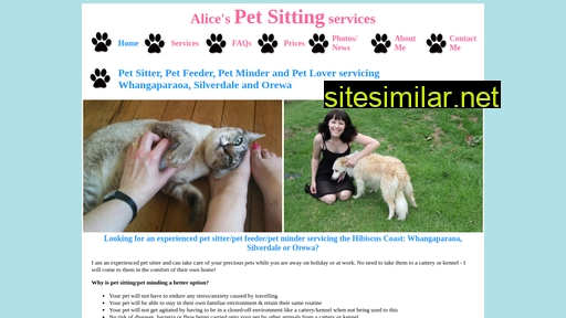 pet-sitter.co.nz alternative sites