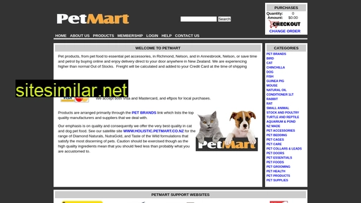 Petmart similar sites