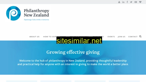 philanthropy.org.nz alternative sites