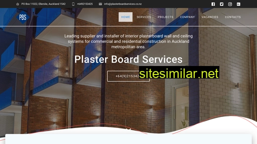 plasterboardservices.co.nz alternative sites