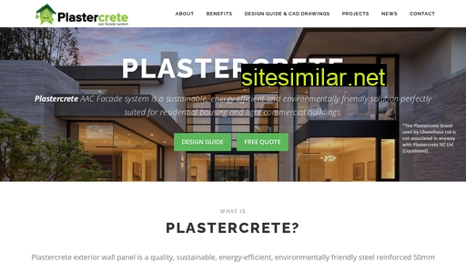 Plastercrete similar sites