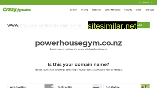 powerhousegym.co.nz alternative sites