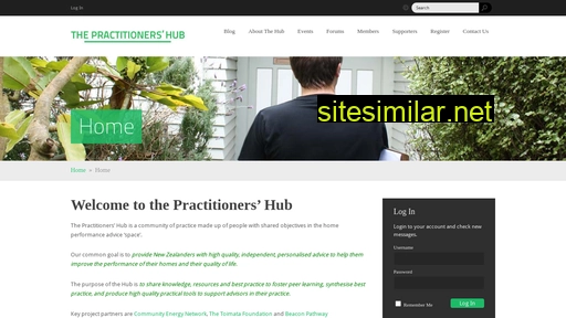 practitionershub.org.nz alternative sites
